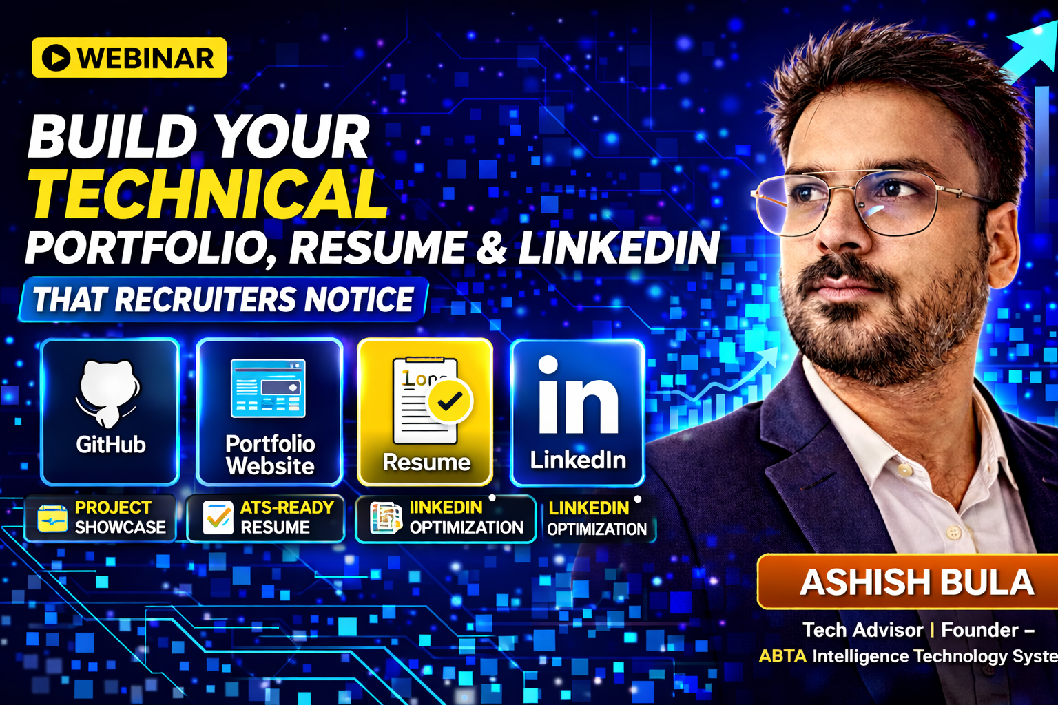 Build Your Technical Portfolio, Resume & LinkedIn That Recruiters Notice
